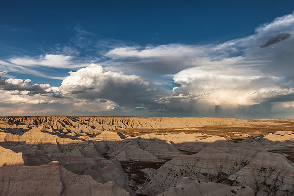 Thunderstorms in the Badlands