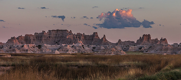 Evening in the Badlands