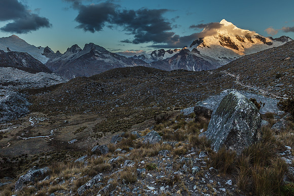 Evening in the Andes
