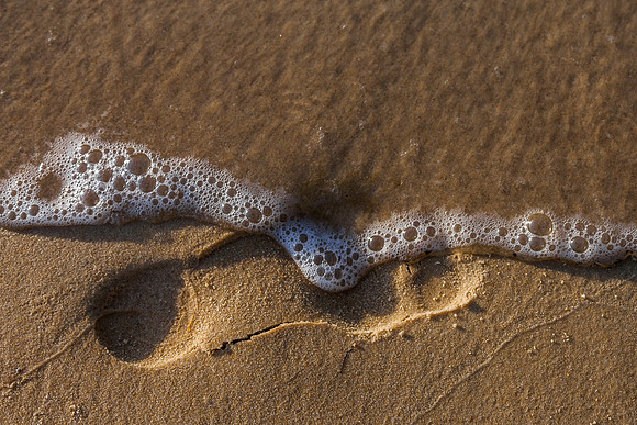 Footpring in the Sand