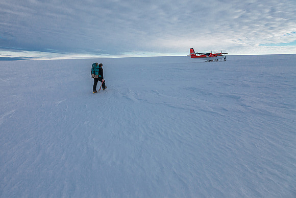 Twin Otter in Antarctica