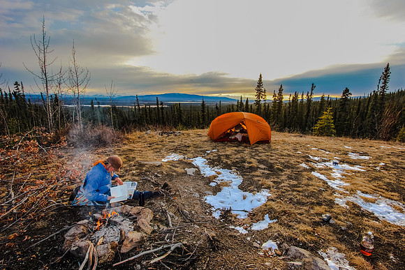 Camping in Alaska