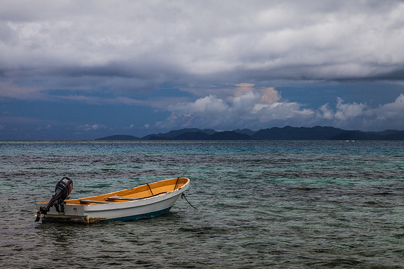 Boat in Fiji